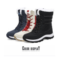 Thick chunky sole High-top non-slip outdoor fashion waterproof warm women's winter snow cotton boots